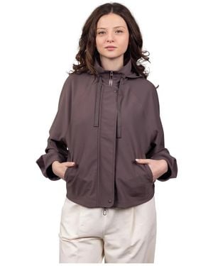 DUNO Jassen ,Bruin ,Nylon Clove-Massa Jacket