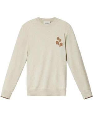 Isabel Marant Round-Neck Knitwear - White