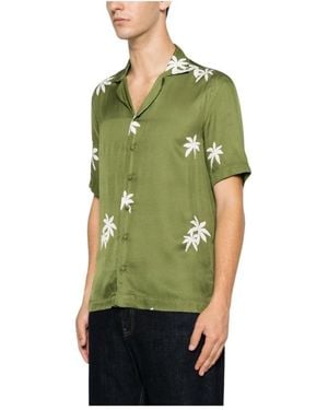 Tagliatore Short Sleeve Hemden - Groen