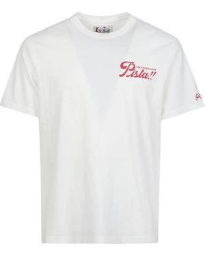 MC2 Saint Barth Tops ,Wit ,Katoen Arnott T-Shirt