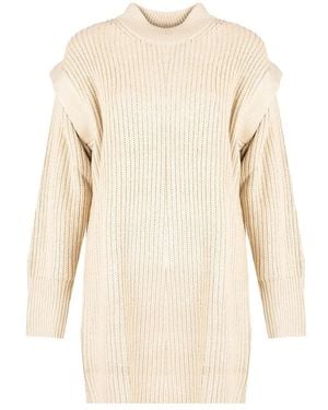 Silvian Heach Long Knitwear - Neutro
