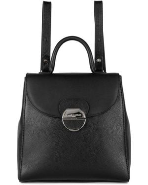 Lancaster Rucksack Mit Metallverschluss - Schwarz