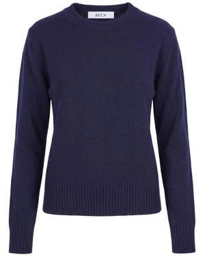 Jucca Round-Neck Knitwear - Blue