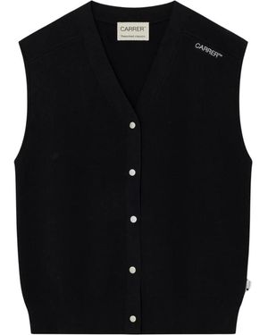 Carrera Sleeveless Knitwear - Black