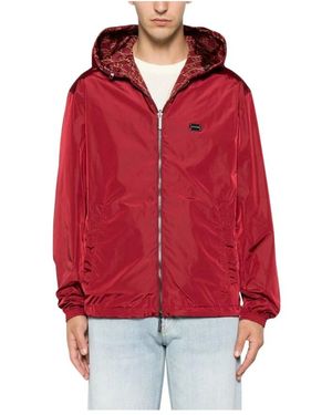 Emporio Armani Light Jackets - Red