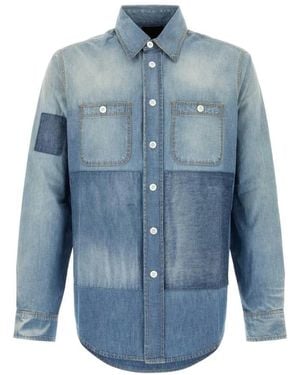 Givenchy Denim Shirts - Blue