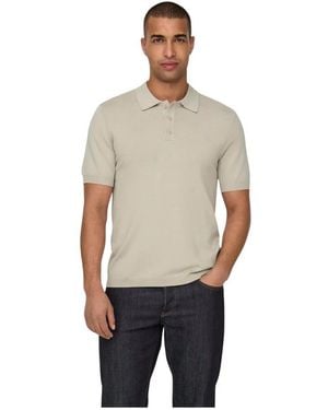 Only & Sons Polo Shirts - Gris