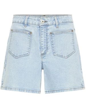 Ichi Denim Shorts - Azul