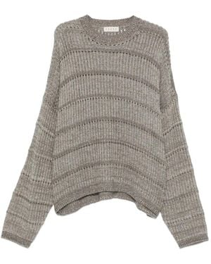 Paura Round-Neck Knitwear - Gris