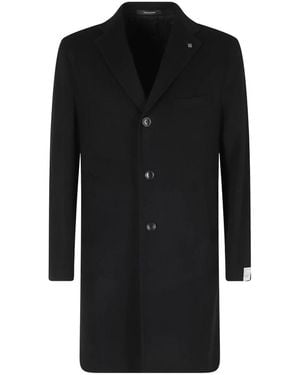 Tagliatore Single-Breasted Coat - Zwart