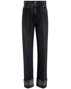 Ferragamo Straight Jeans - Azul