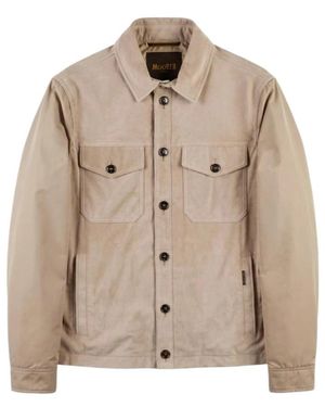 Moorer Light Jackets - Natural
