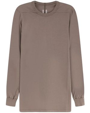 Rick Owens Long Sleeve T-Shirts - Brown