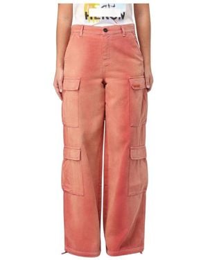 Heron Preston Wide Trousers - Pink