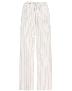 The Row Wide Trousers - Bianco