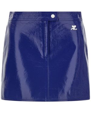 Courreges Short Skirts - Azul