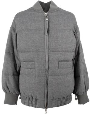 DUNO Bomber Jassen - Grijs