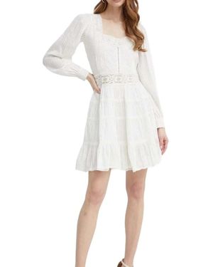 Twin Set Short Dresses - White