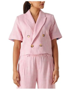 Pom Blazer Shell - Pink