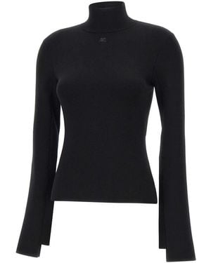 Courreges Turtlenecks - Black