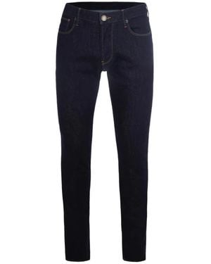Emporio Armani Slim-Fit Jeans - Blauw