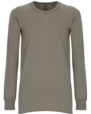 Rick Owens Round-Neck Knitwear - Gris
