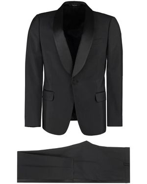 Gucci Single Breasted Suits - Zwart