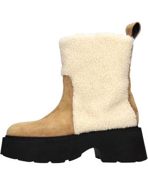 N°21 Schoenen ,Leer Laarzen Multikleur - Naturel