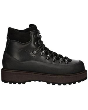 Diemme Lace-Up Boots - Nero