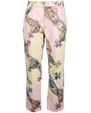 Vivienne Westwood Slim-Fit Jeans - Natural