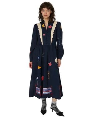 Stella Nova Midi Dresses - Azul