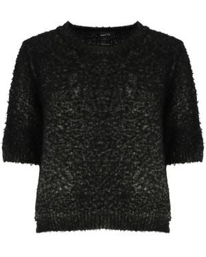 Avant Toi Round-Neck Knitwear - Noir