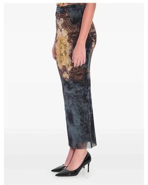 Jean Paul Gaultier Maxi Skirts - Blue