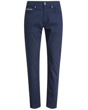 Harmont & Blaine Slim-Fit Trousers - Blue