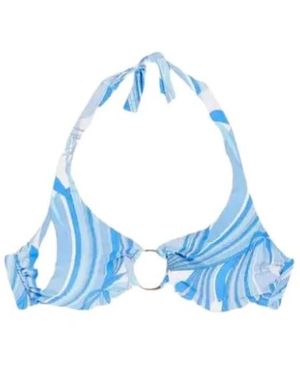 Melissa Odabash Mare Halter - Blau