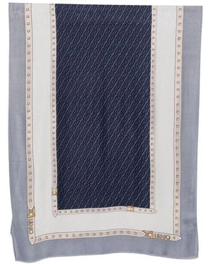 Liu Jo Silk Scarves - Blue