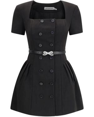 Self-Portrait Short Dresses - Noir