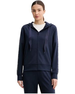 Guess Volledige Rits Hoodie - Blauw