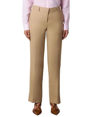 Brooks Brothers Wide Trousers - Natural