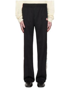 CASABLANCA Straight Trousers - Negro