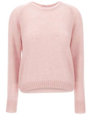 Gran Sasso Round-Neck Knitwear - Rosa