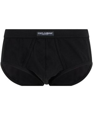 Dolce & Gabbana Simpele Boxers Met Logo - Zwart