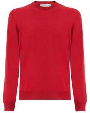 Mauro Ottaviani Round-Neck Knitwear - Rouge
