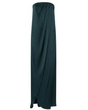 Max Mara Msefumi Lange Jurk - Groen