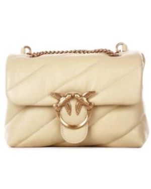 Pinko Mini Love Bag Puff - Mettallic