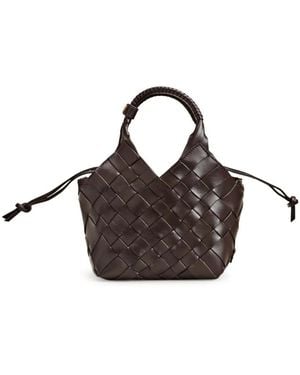 Cala & Jade Misu Mini Crossbody Tas - Bruin