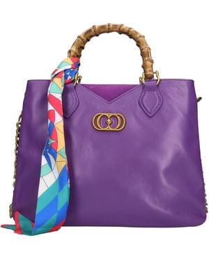La Carrie Handbags - Paars