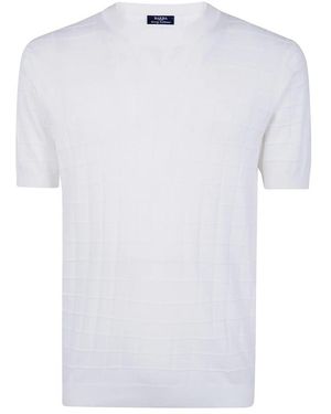 Barba Napoli Truien & Vesten ,Wit ,T-Shirts