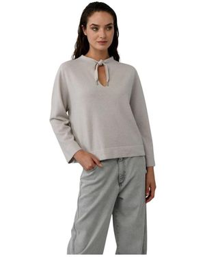 Panicale Round-Neck Knitwear - Gris