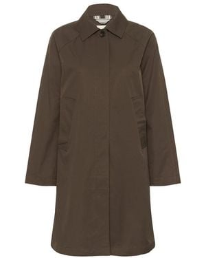 Part Two Single-Breasted Coats - Brown
